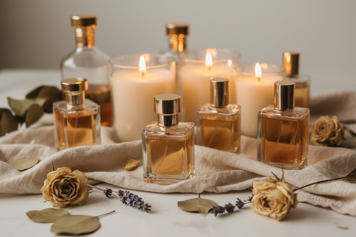 Perfumes and Candles