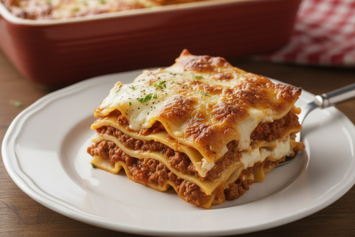 Single Portion Beef Lasagna